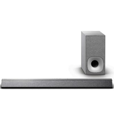 Sony HTCT381S Silver - 300W 2.1 Soundbar with Wireless Subwoofer Bluetooth NFC 4x HDMI Ports Sony HTCT381S Silver - 300W 2.1 Soundbar with Wireless Subwoofer Bluetooth NFC 4x HDMI Ports